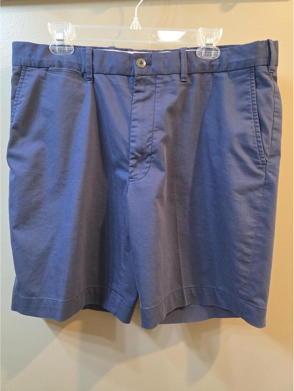 Polo Ralph Lauren Mens Navy Blue Golf Polo Shorts 35